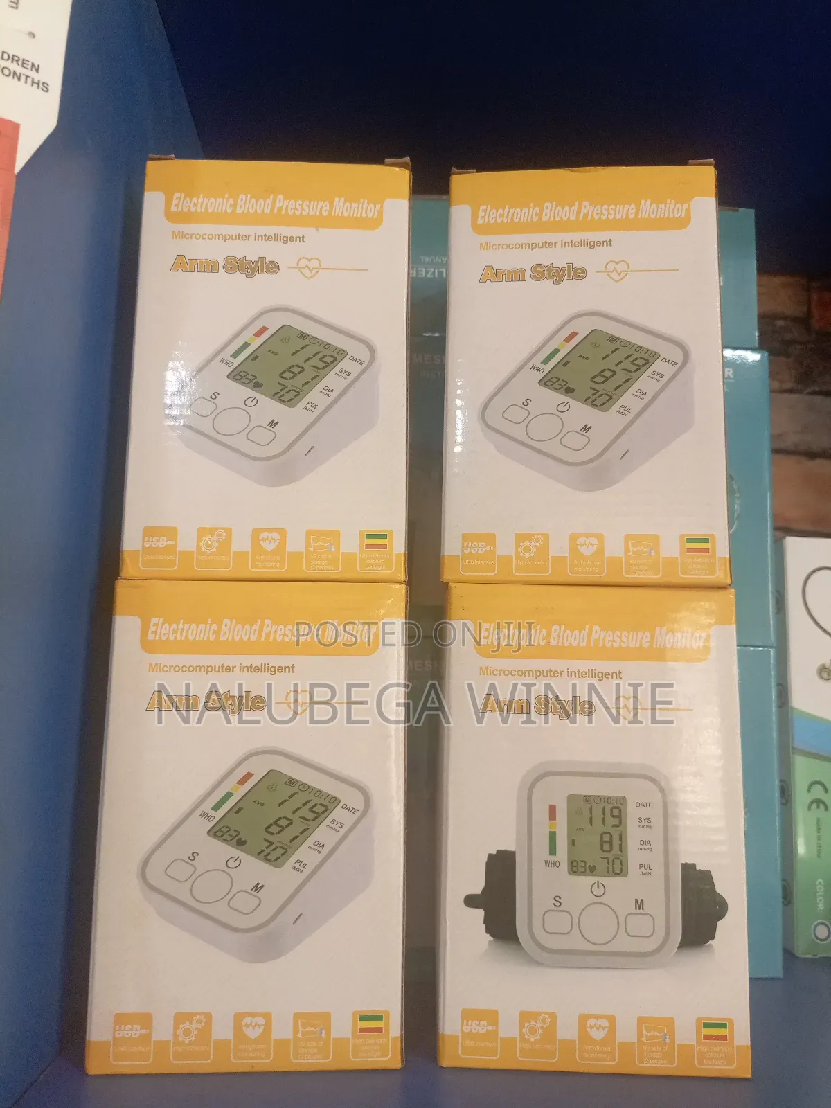 High Quality Electronic Blood Pressure Monitor