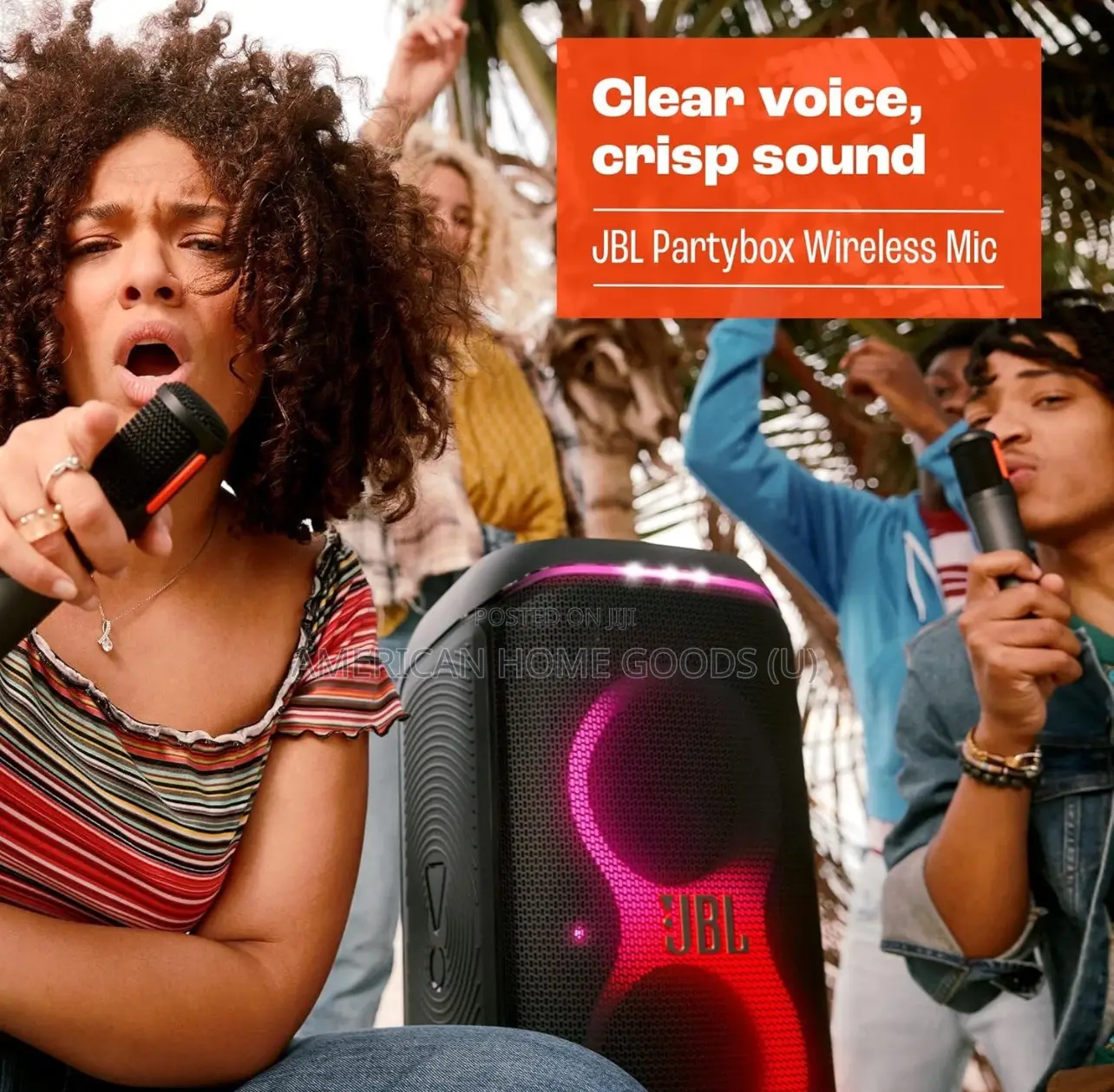 Original JBL Partybox Wireless Microphones for Party Box Speakers