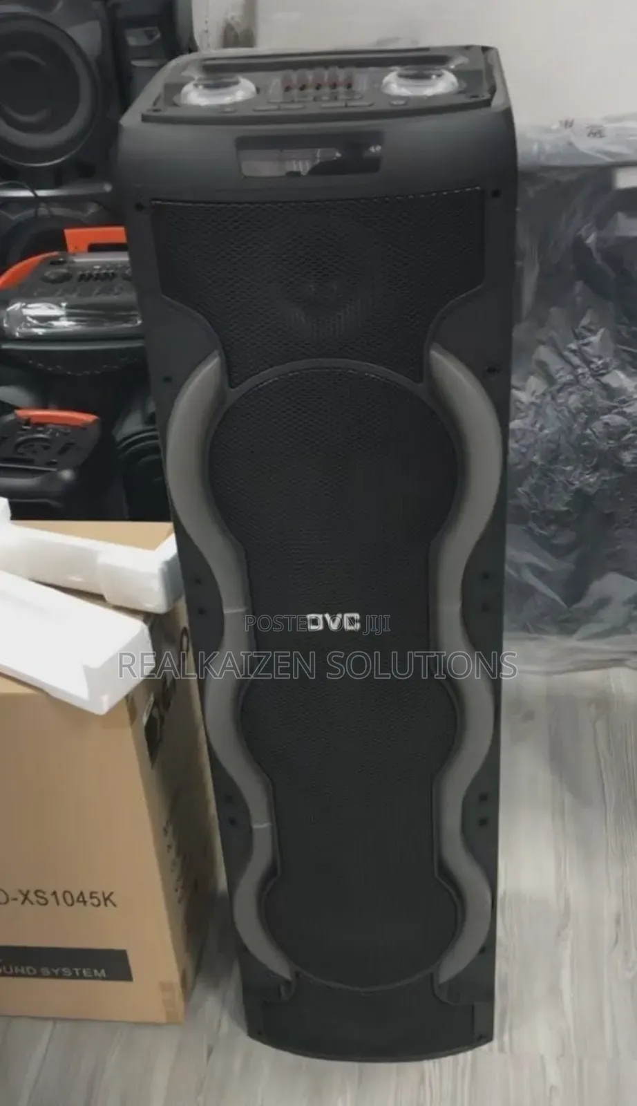 JVC Bluetooth Rechargeable Party Speaker With Microphone