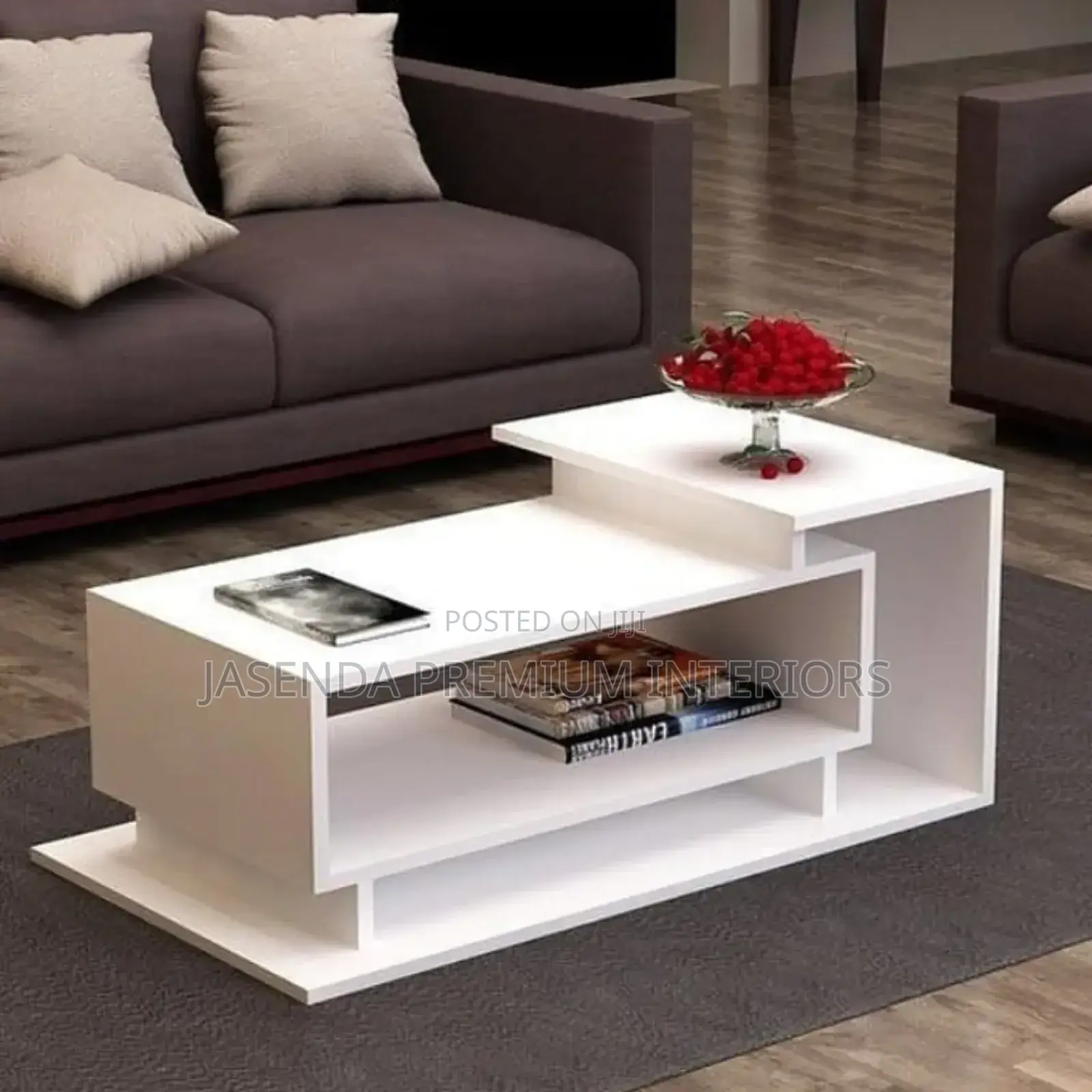 Center Table/White Gloss Center Table/Elegant Coffee Tables