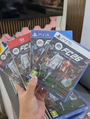Fc26 Game Cd Available for All Gaming Platforms, Ps5, Ps4, All Switch