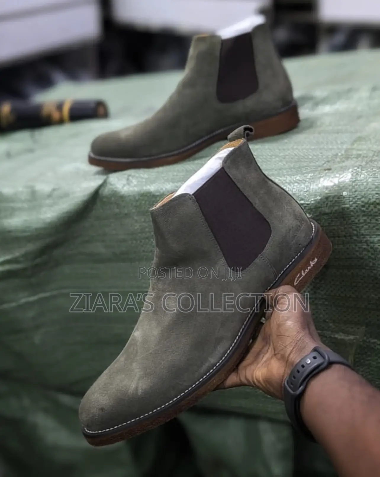 Clarks Suede Men’S Boots