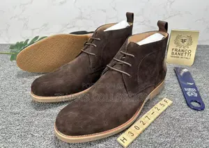 Franco Banneti Suede And Rubber Sole Boots