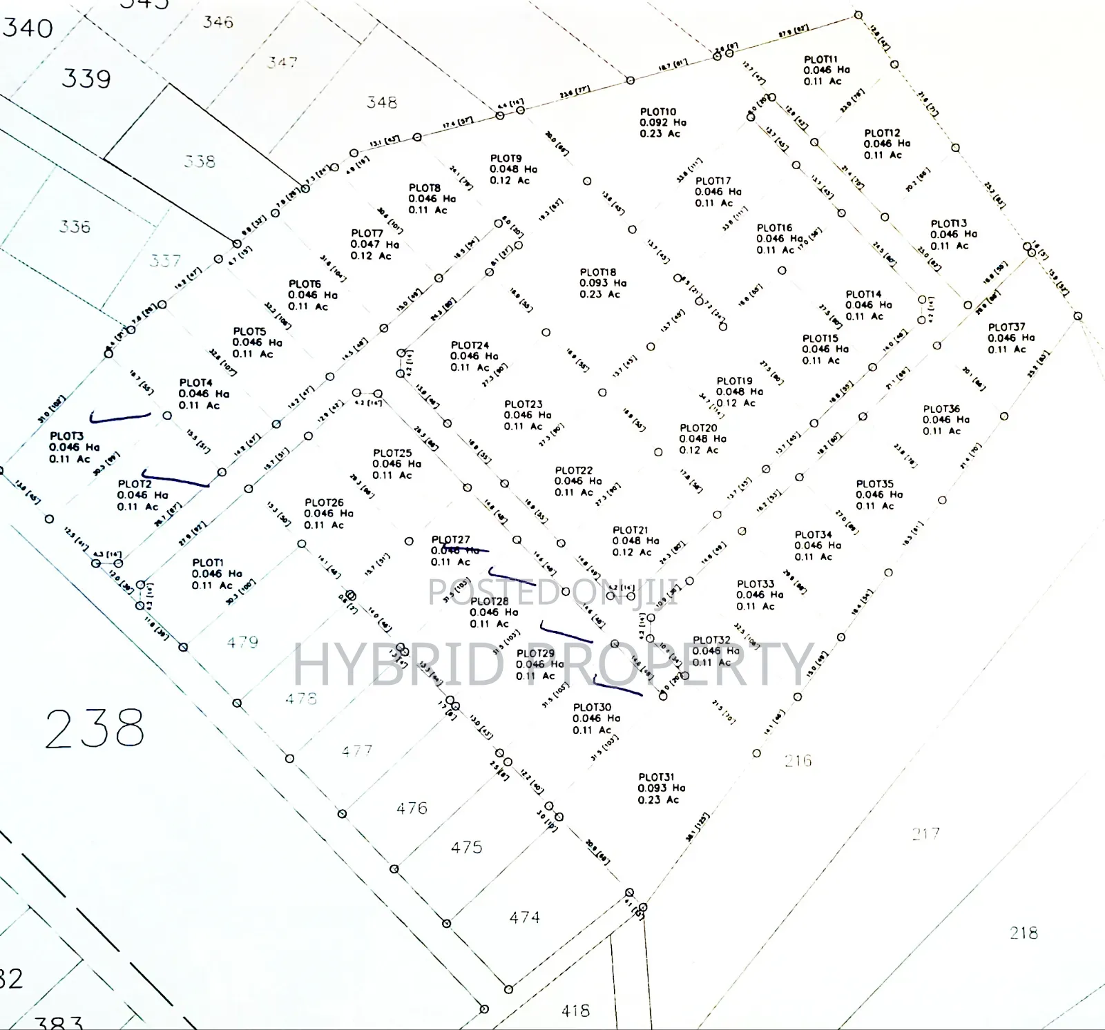 Prime Plots for Sale at Buyala Diplomatic Land Estate~Mityana Road Ii