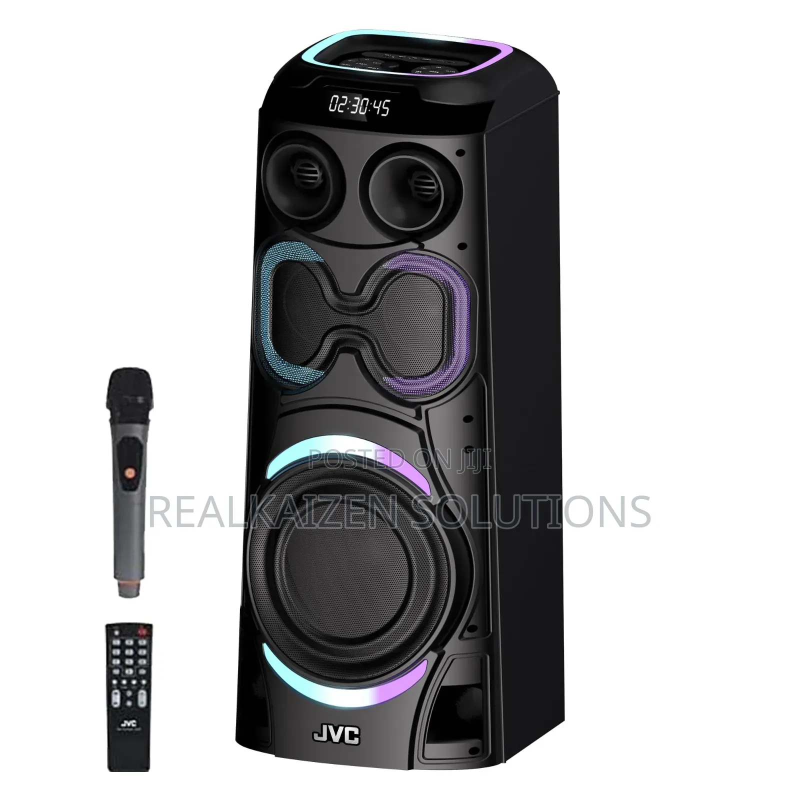 JVC Hifi Portable Party Speaker With Wireless Microphone