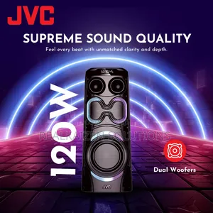 JVC Hifi Portable Party Speaker With Wireless Microphone
