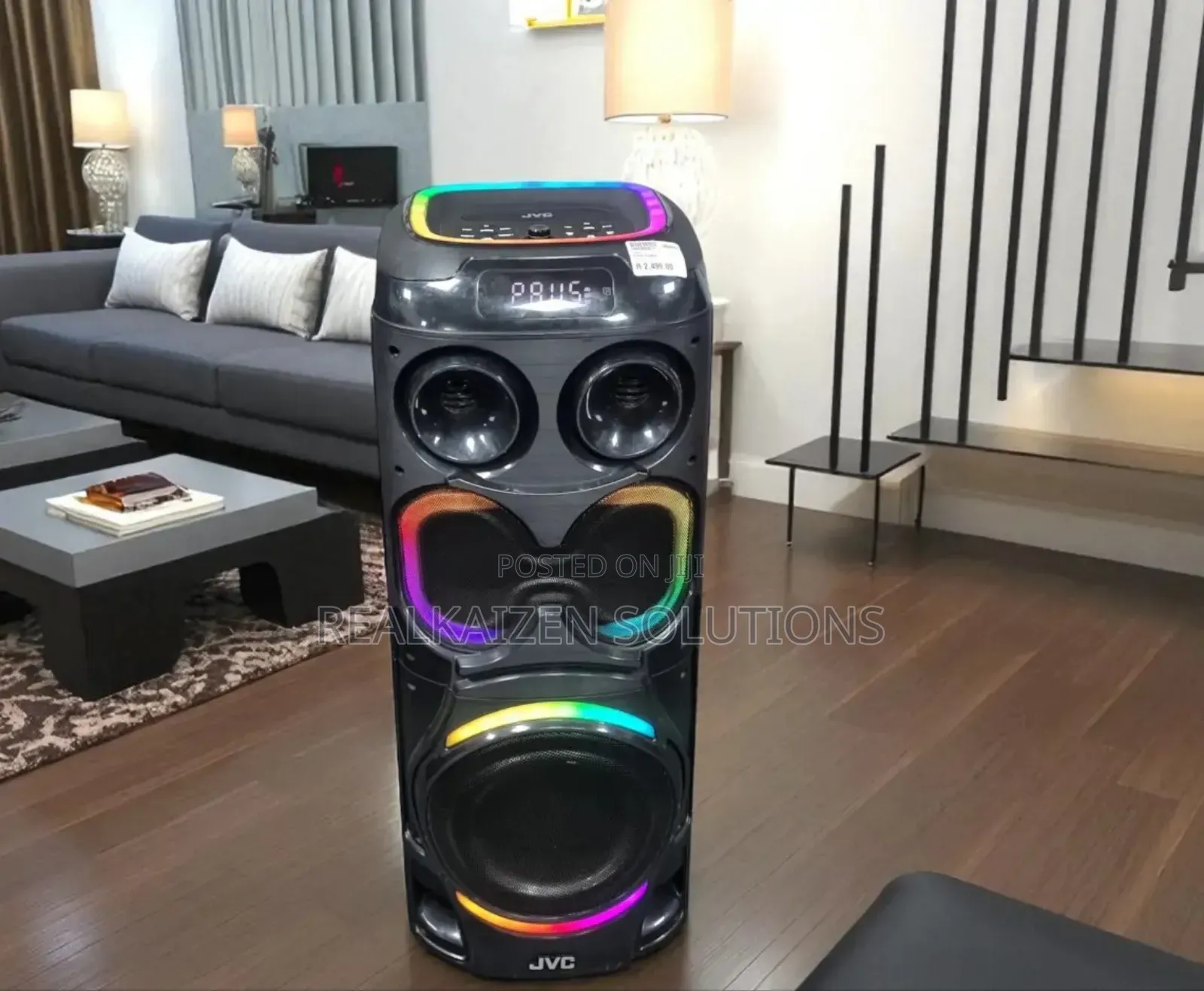 JVC Hifi Portable Party Speaker With Wireless Microphone
