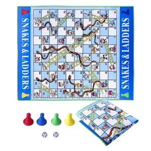 Giant Snakes and Ladders Game Play Mat 92x70cm