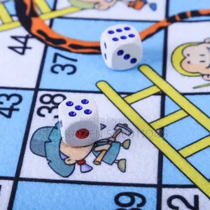 Giant Snakes and Ladders Game Play Mat 92x70cm