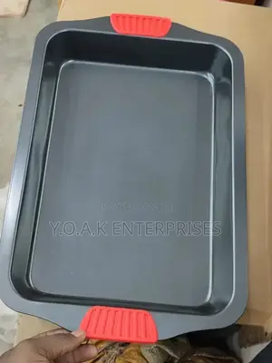 Nonstick Baking Tray With Silicone Handles