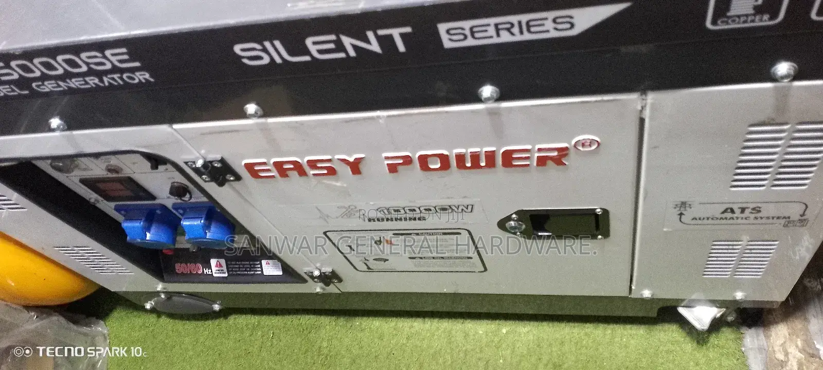 10kva-Diesel Silent Generator(Easy Power) Remote, Button Key Starter.