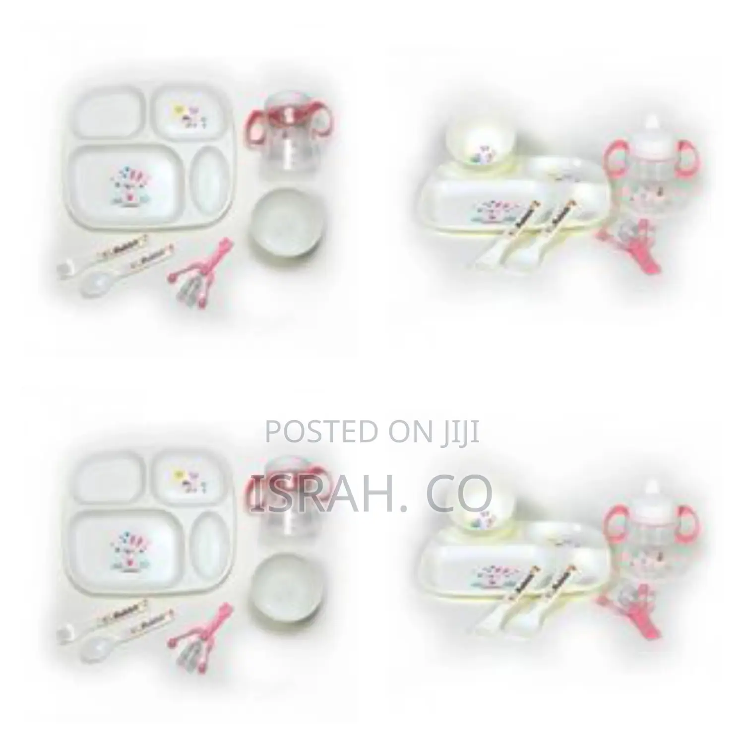 Children's Tableware 6 in 1 Feeding Series - White