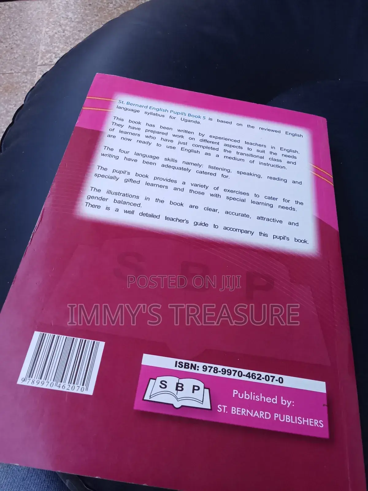 St. Bernard English Pupil's Book 5