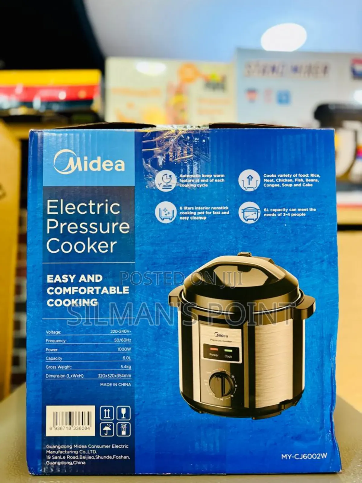 Midea Electric Manual Pressure Cooker