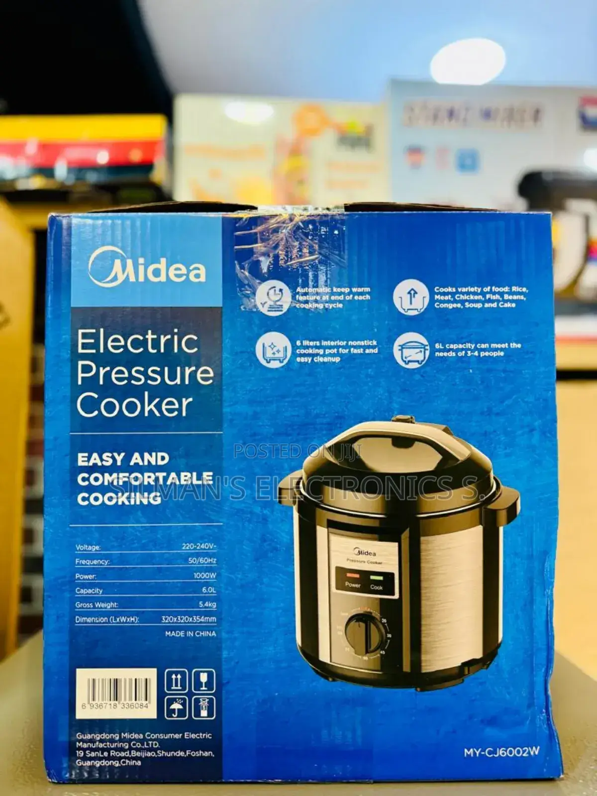 Midea Electric Manual Pressure Cooker