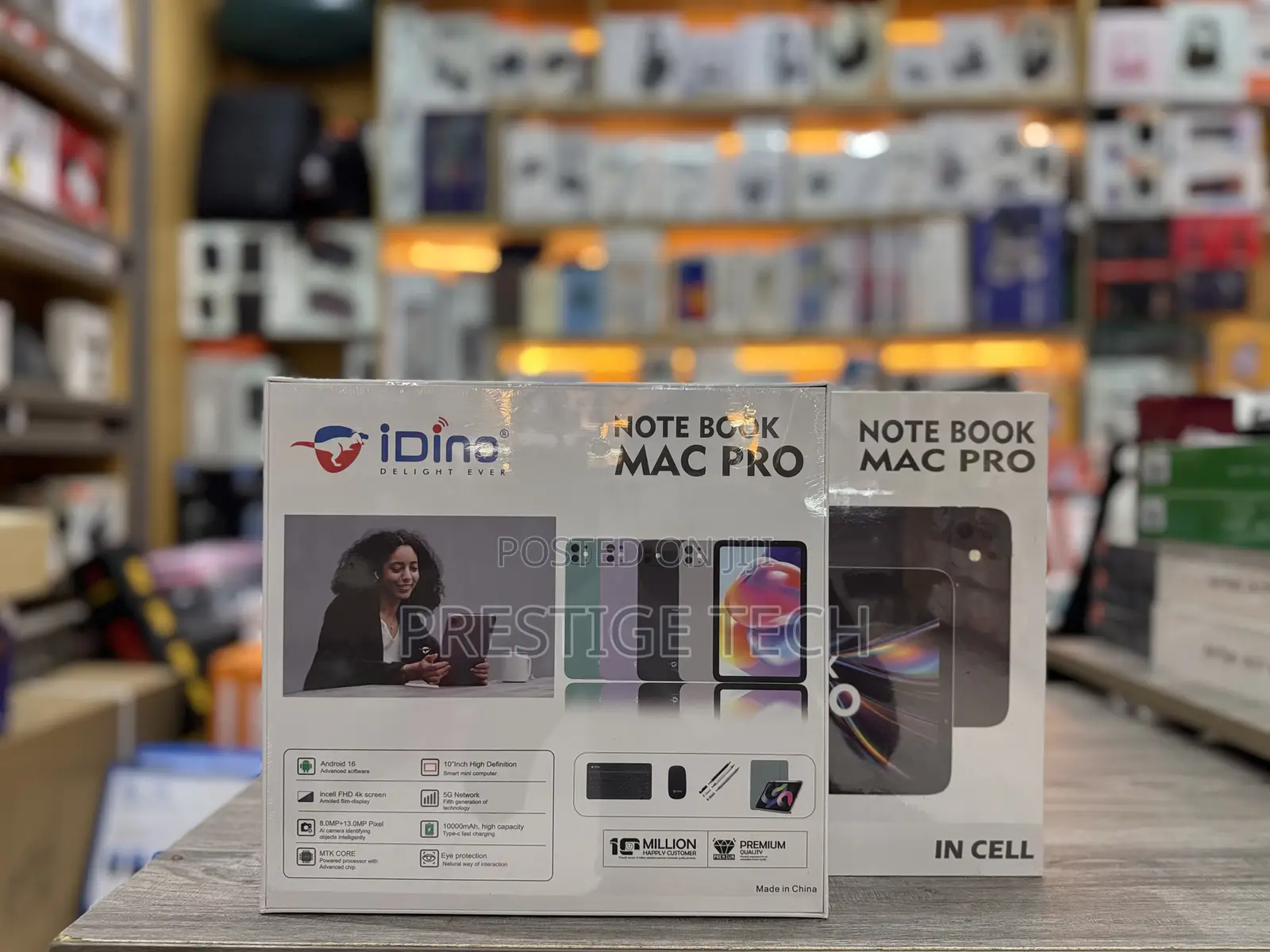 New Idino Notebook Mac Pro 512 GB Black