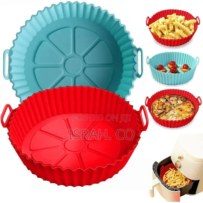2 Pack of Air Fryer Silicone Liners Basket for 3-5 Qt Airfryer
