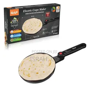 Raf 3 Steps Non-Stick Electric Chapati Pancake Crepe Maker