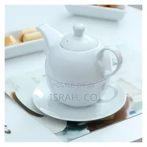 1 Set Porcelain Individual English Tea Set With Teapot