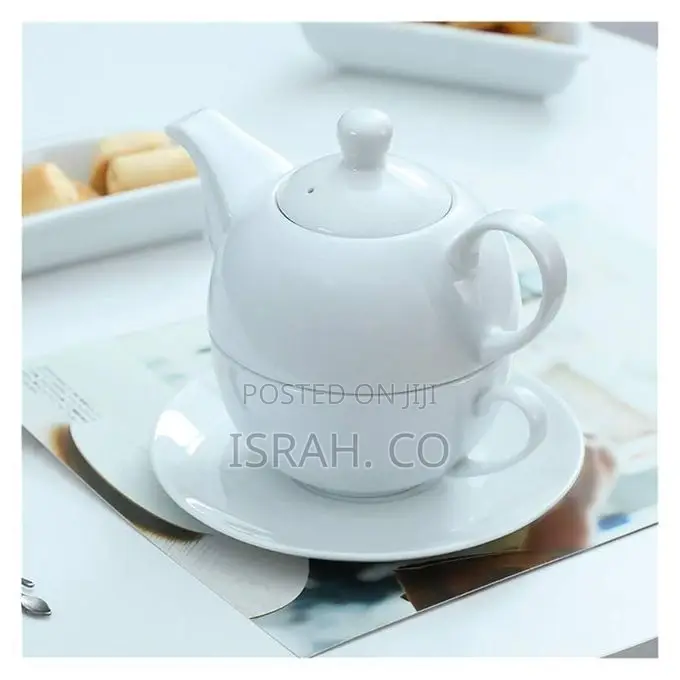 1 Set Porcelain Individual English Tea Set With Teapot