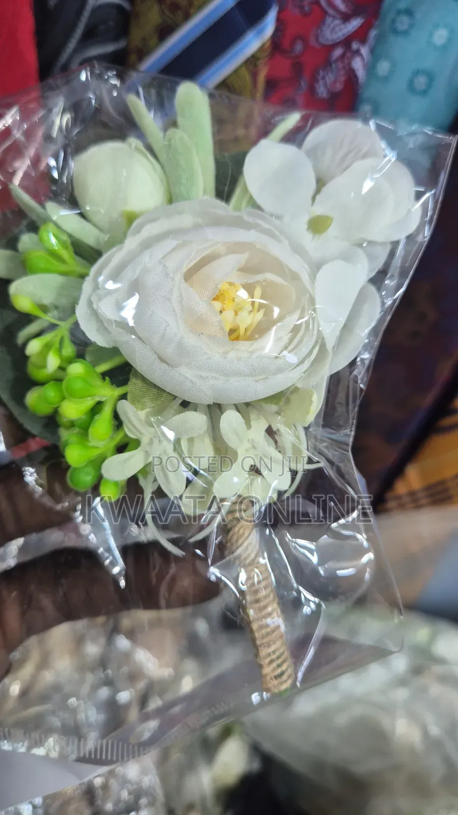 Artificial Wrist Flower Rose Bride Grooms Wedding Hand Flower Decor