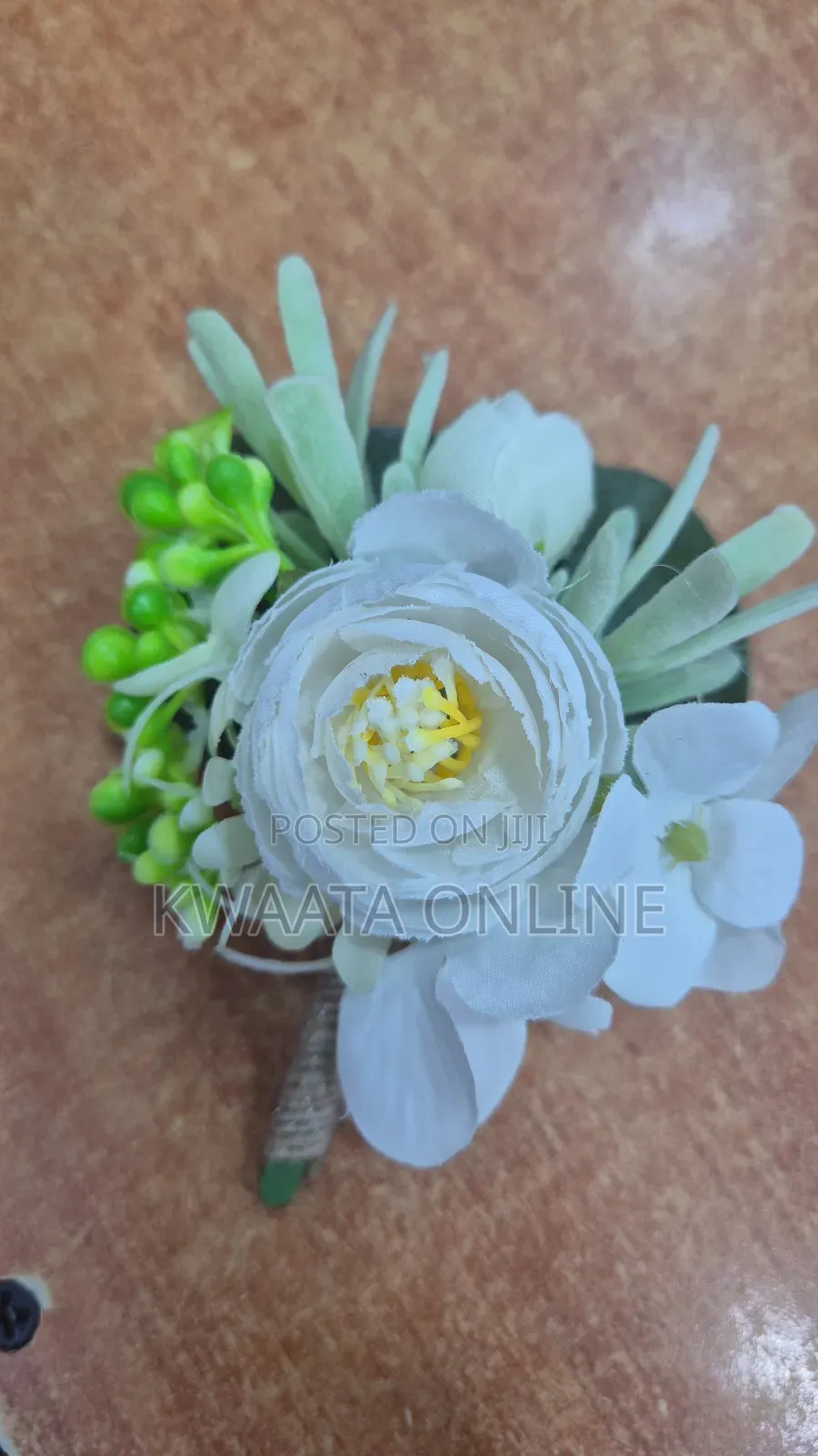 Artificial Wrist Flower Rose Bride Grooms Wedding Hand Flower Decor