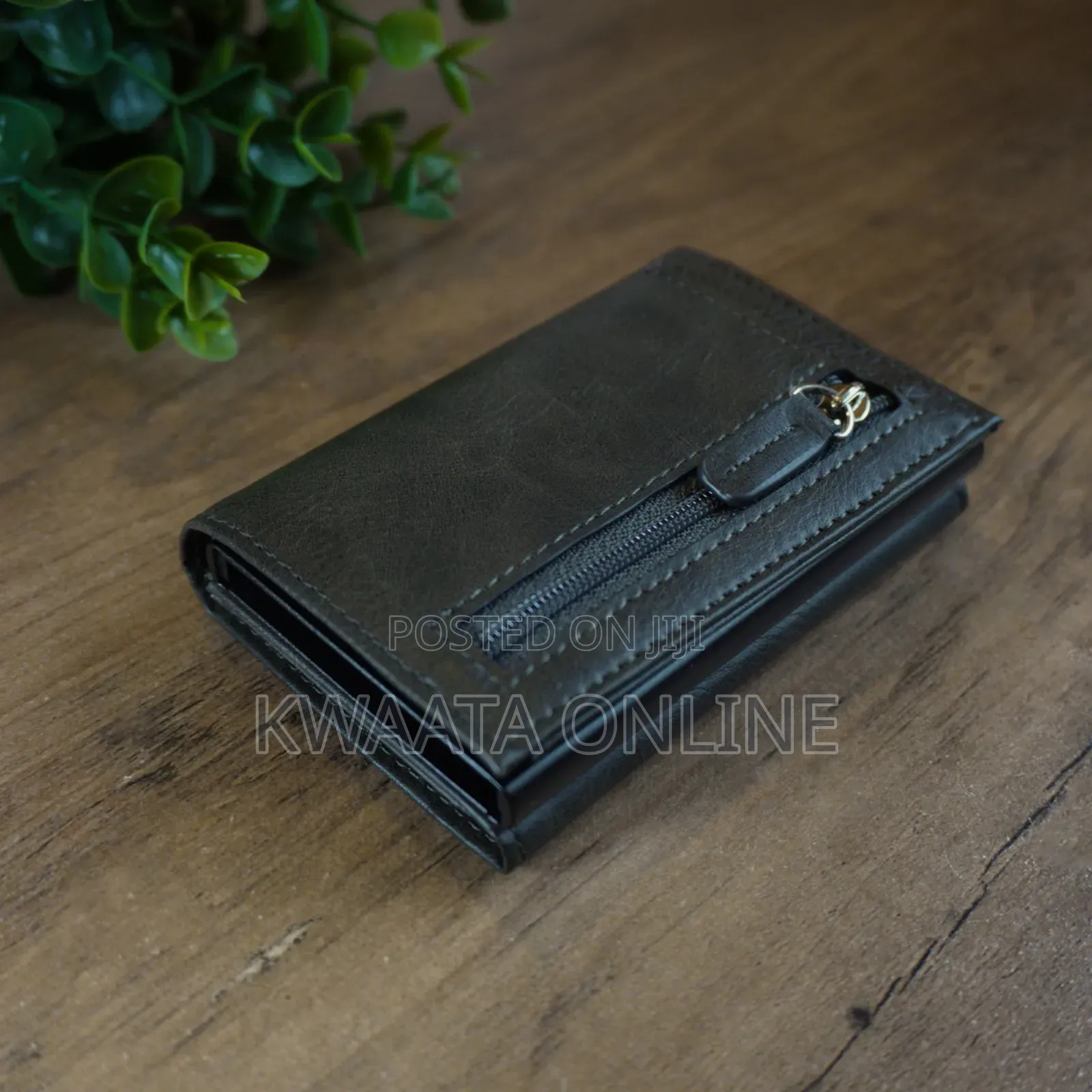 Mens Wallet, Slim Pop Up Card Holder Smart Card Cases With Coin Pocket