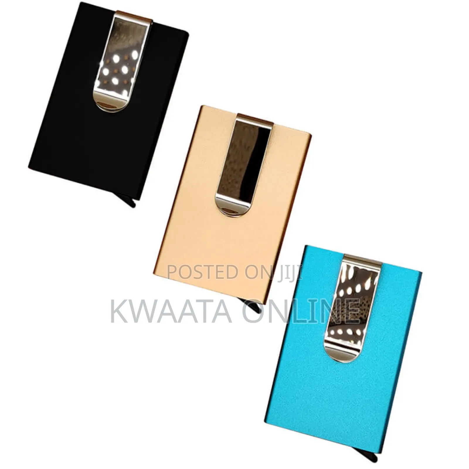 Metal Credit Card Holder for Debit, and Id Cards With Rfid Blocking