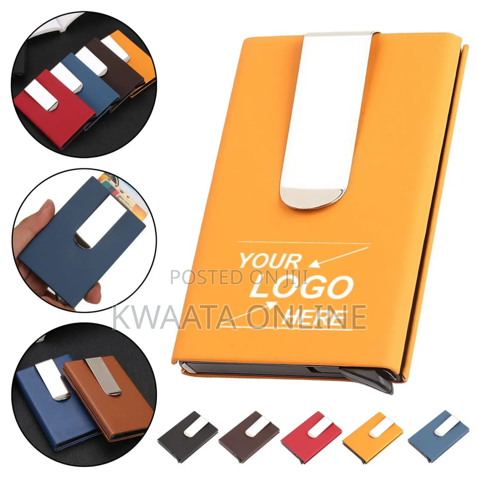 Metal Credit Card Holder for Debit, and Id Cards With Rfid Blocking