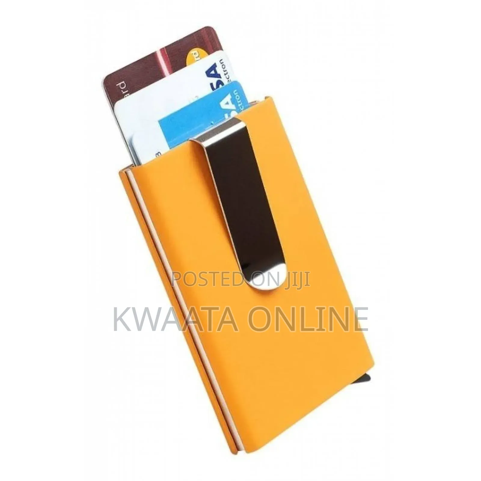 Metal Credit Card Holder for Debit, and Id Cards With Rfid Blocking