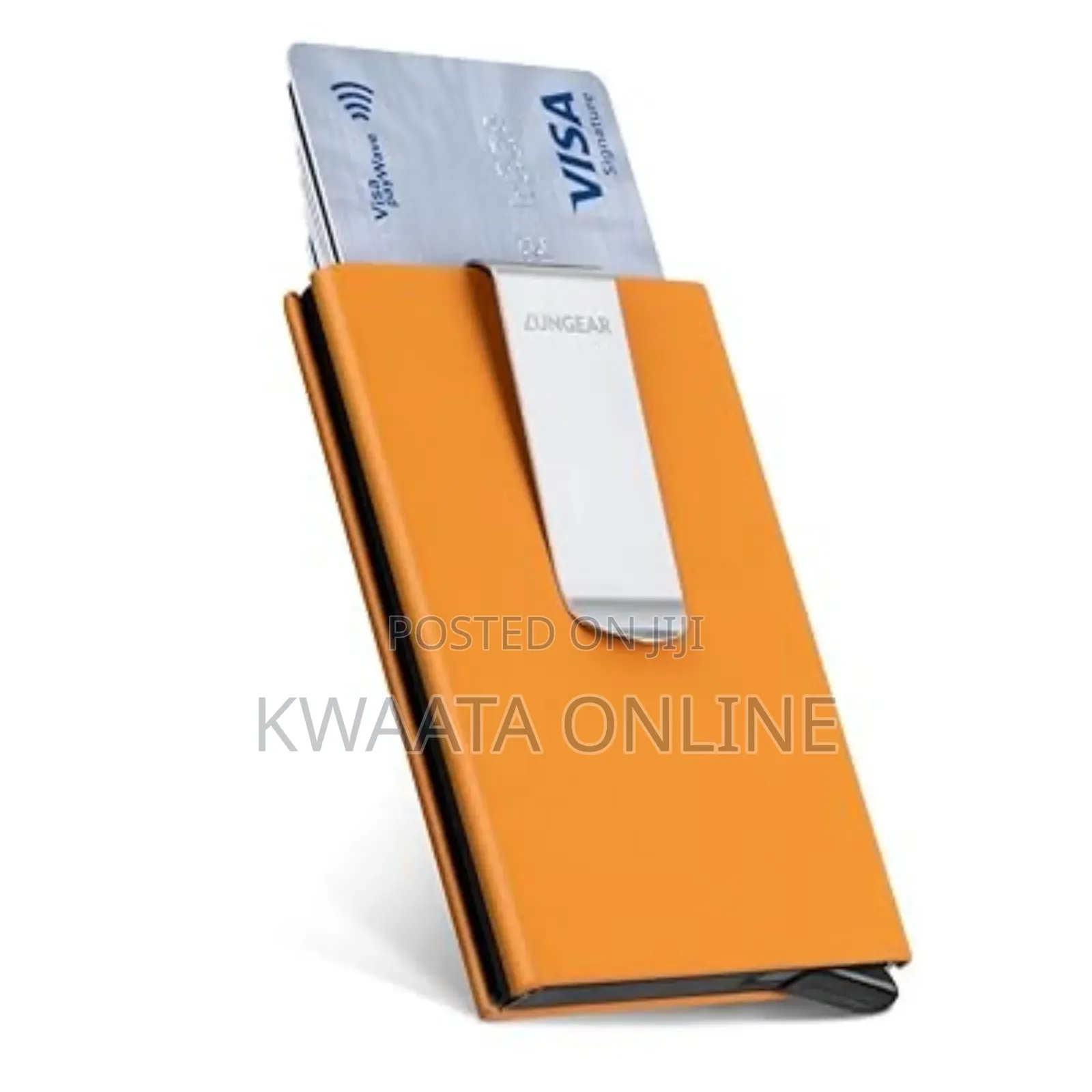 Metal Credit Card Holder for Debit, and Id Cards With Rfid Blocking