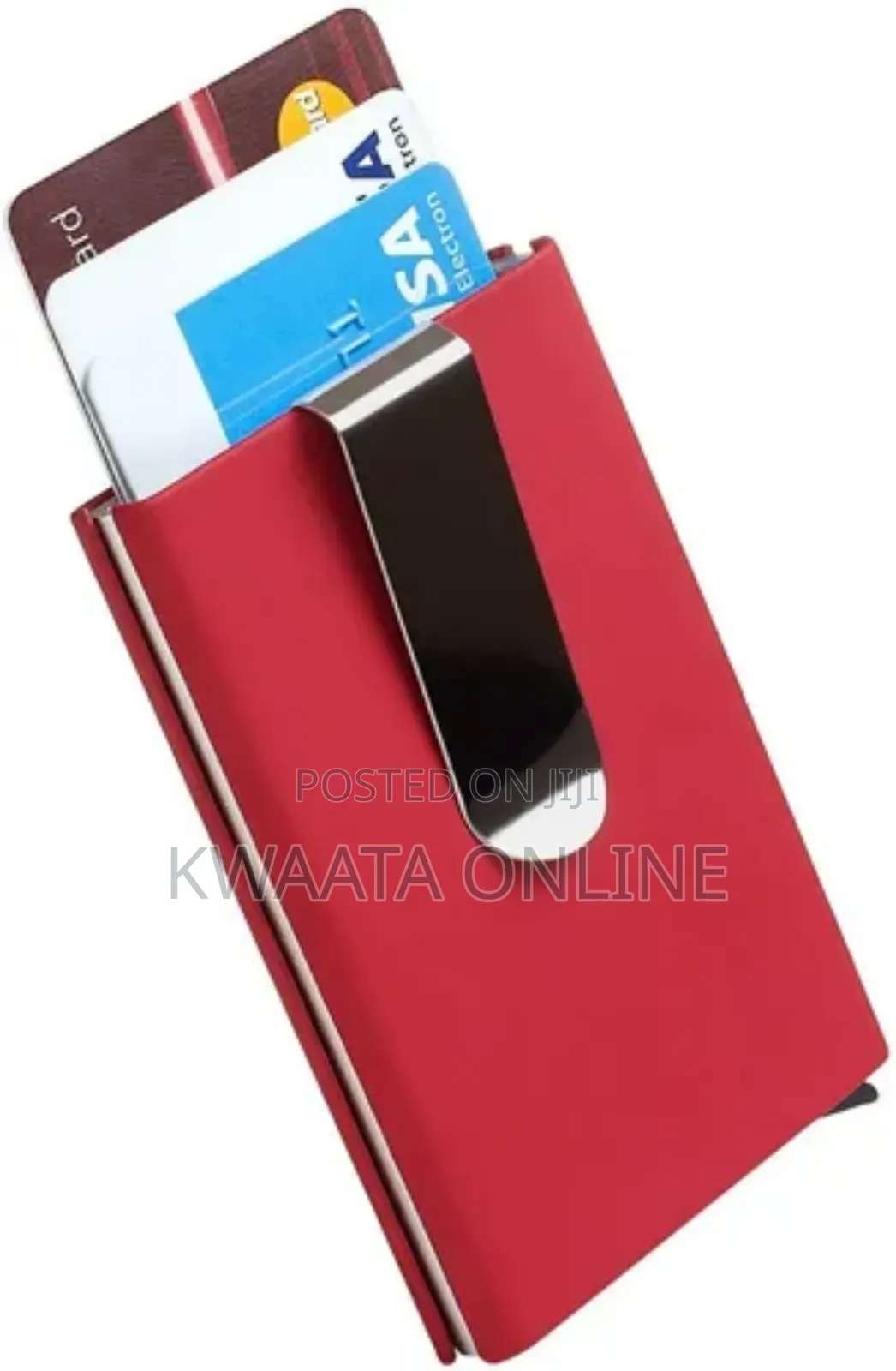 Metal Credit Card Holder for Debit, and Id Cards With Rfid Blocking
