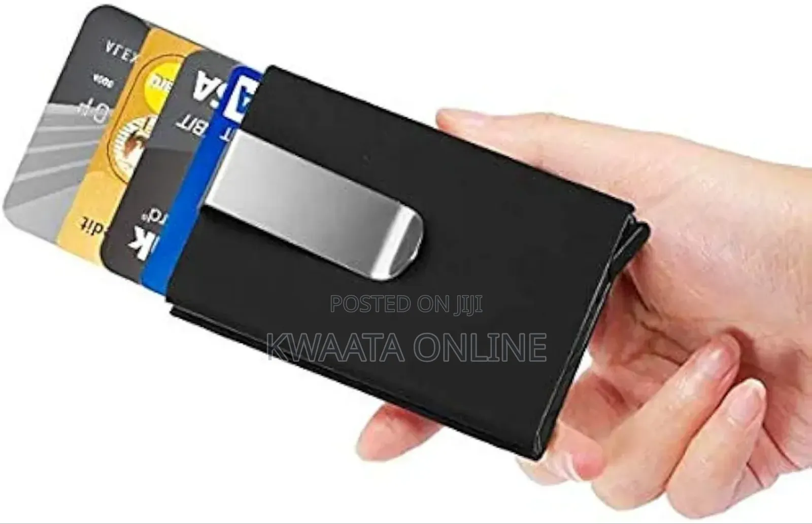 Metal Credit Card Holder for Debit, and Id Cards With Rfid Blocking