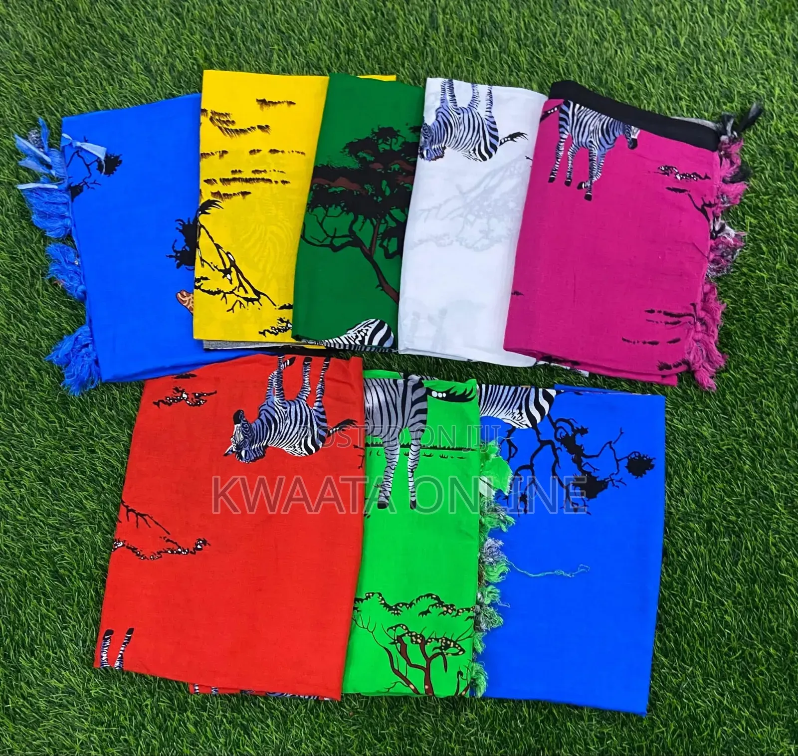 African Lesos, Sarong, Cover-up, Kikoi Neck Scarf Wrap And Shawl