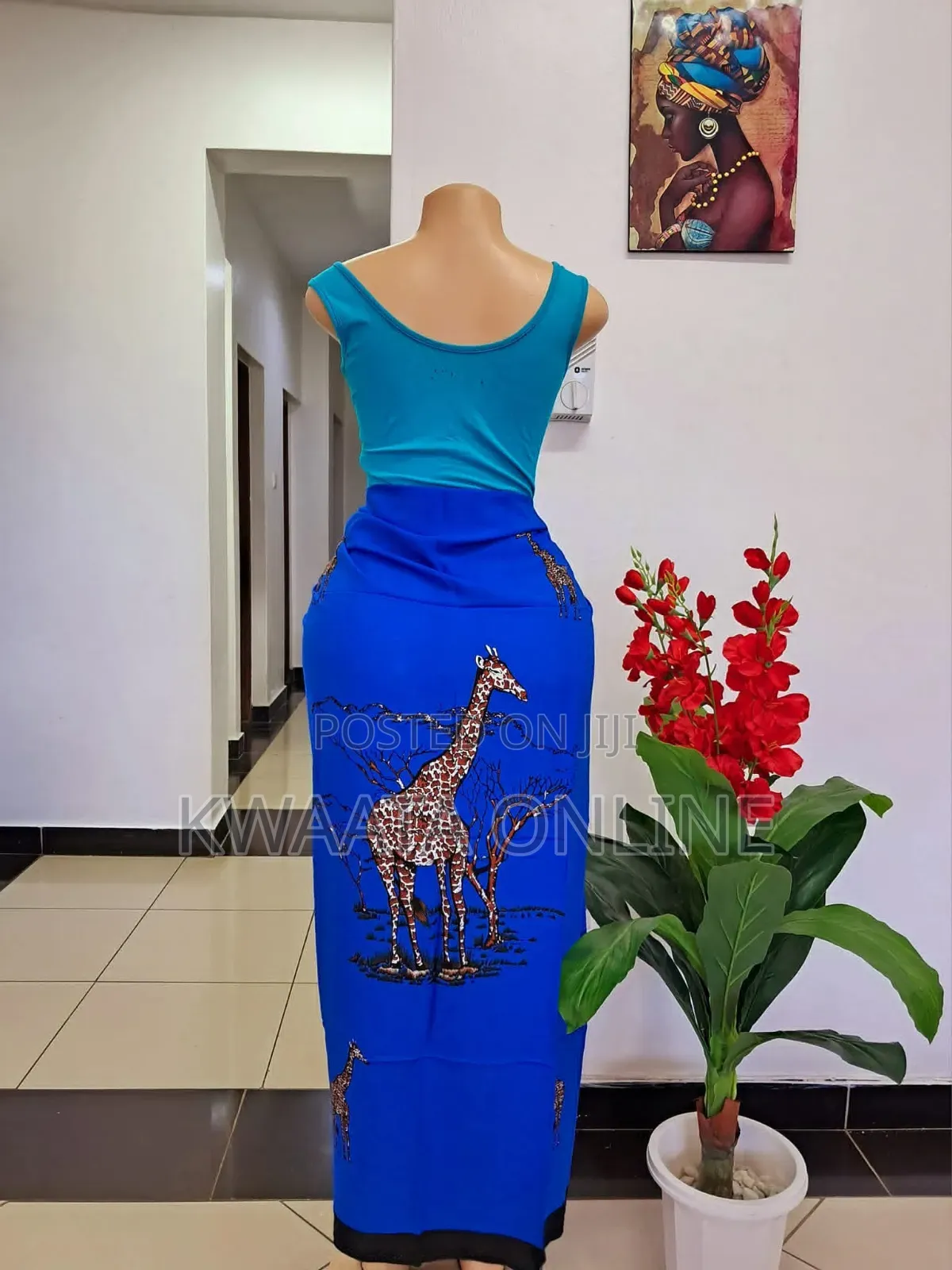 African Lesos, Sarong, Cover-up, Kikoi Neck Scarf Wrap And Shawl