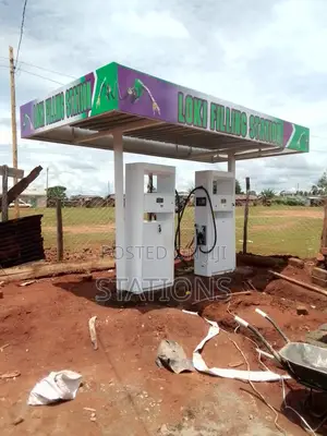 Small-Scale Petrol Station Installation in Jinja