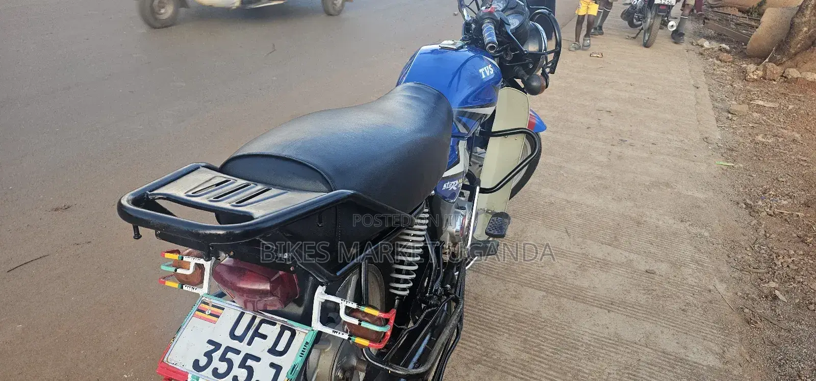 TVS HLX 125 2021 Blue