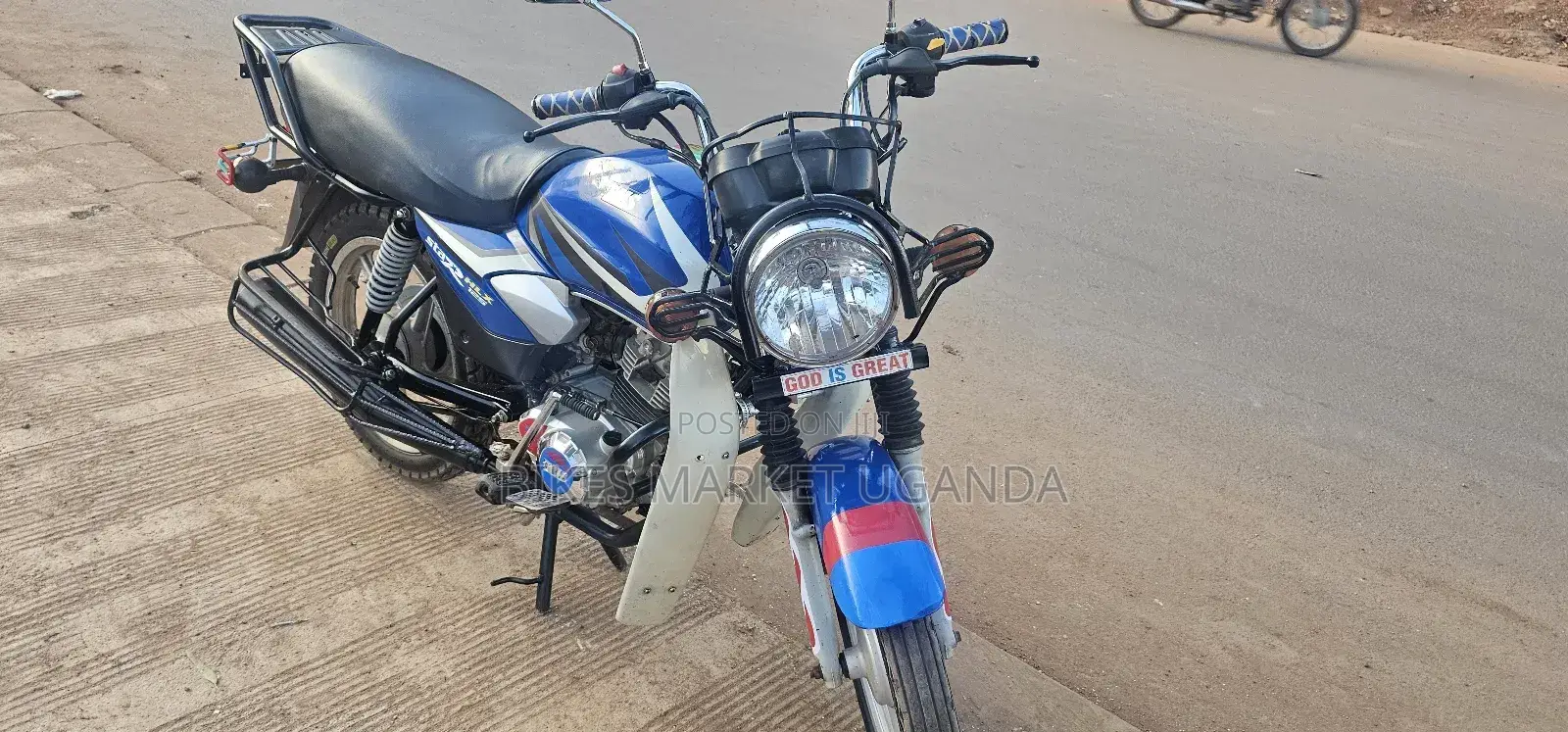 TVS HLX 125 2021 Blue