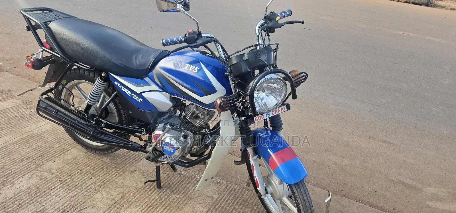 TVS HLX 125 2021 Blue