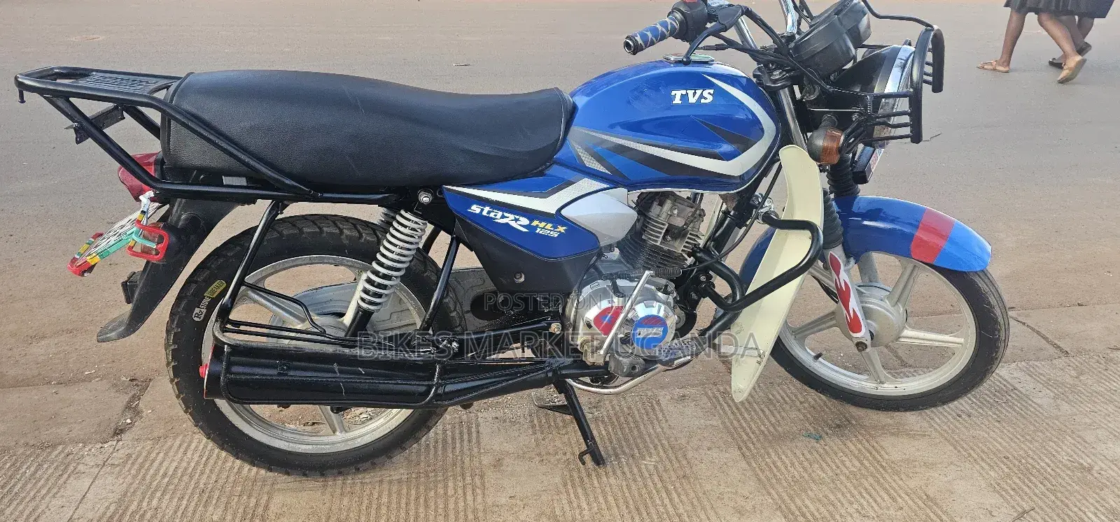 TVS HLX 125 2021 Blue