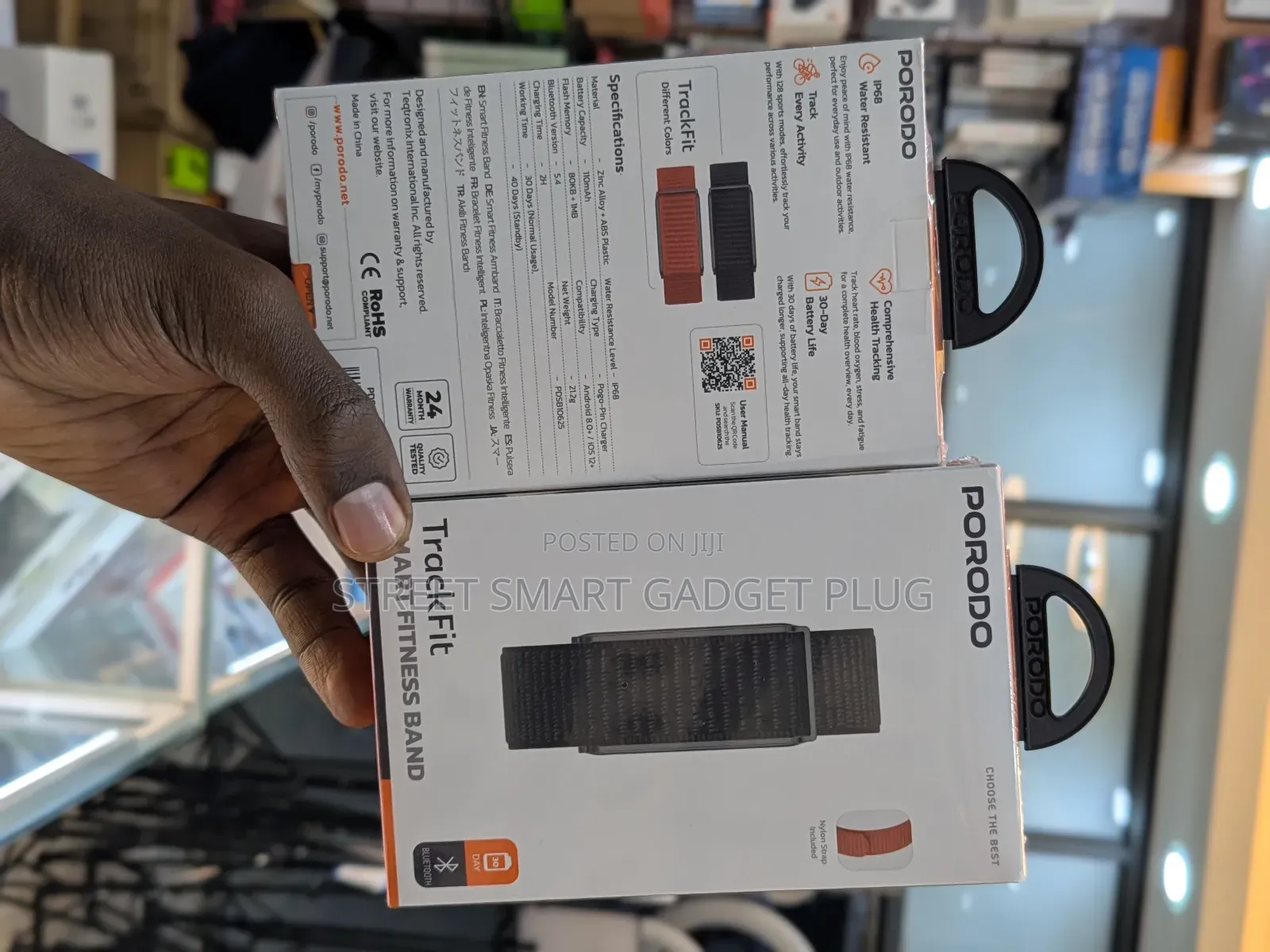 Porodo Fit Track Smart Fitness Band