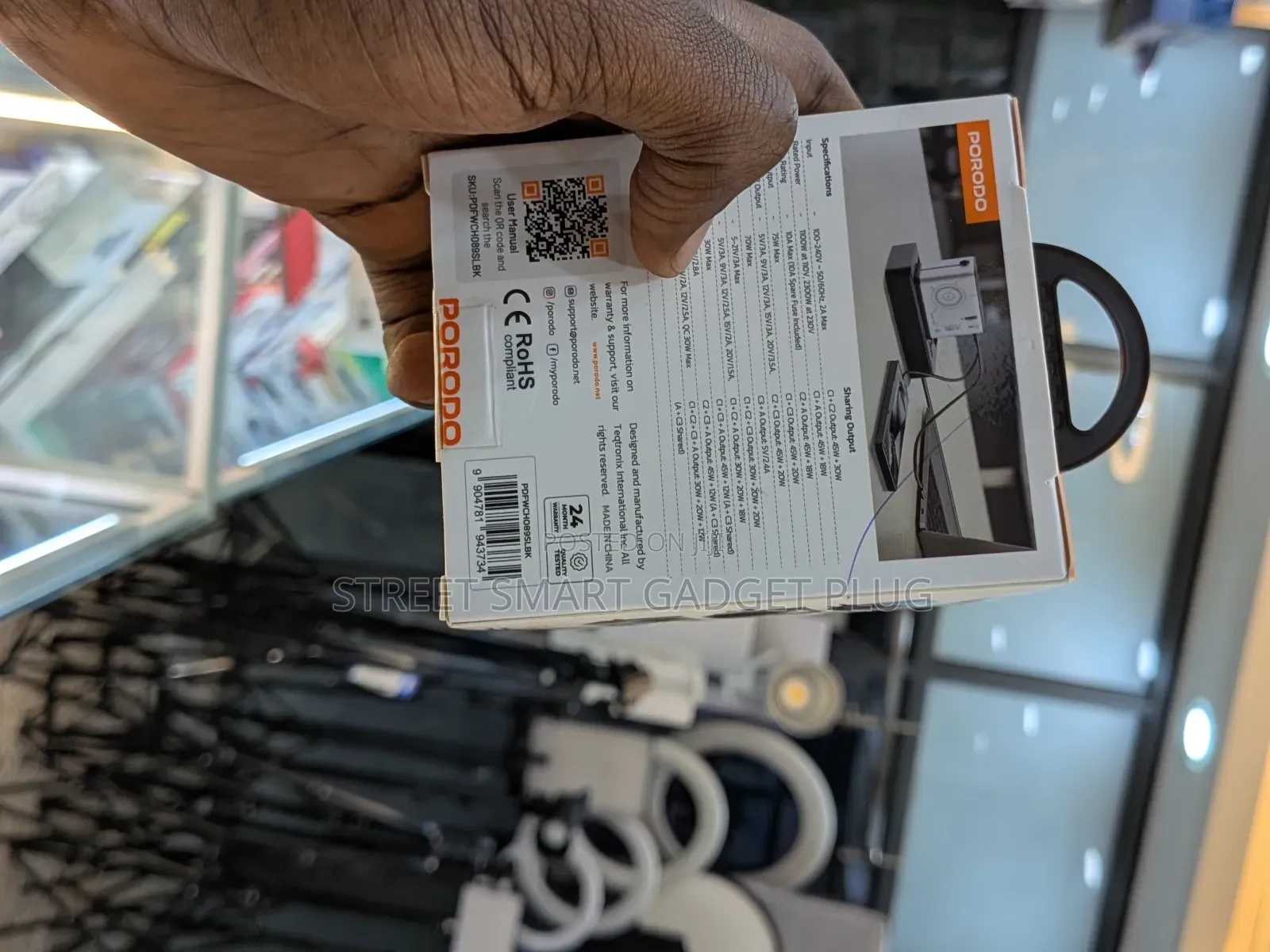 Porodo Mega Volt Universal Travel Adapter