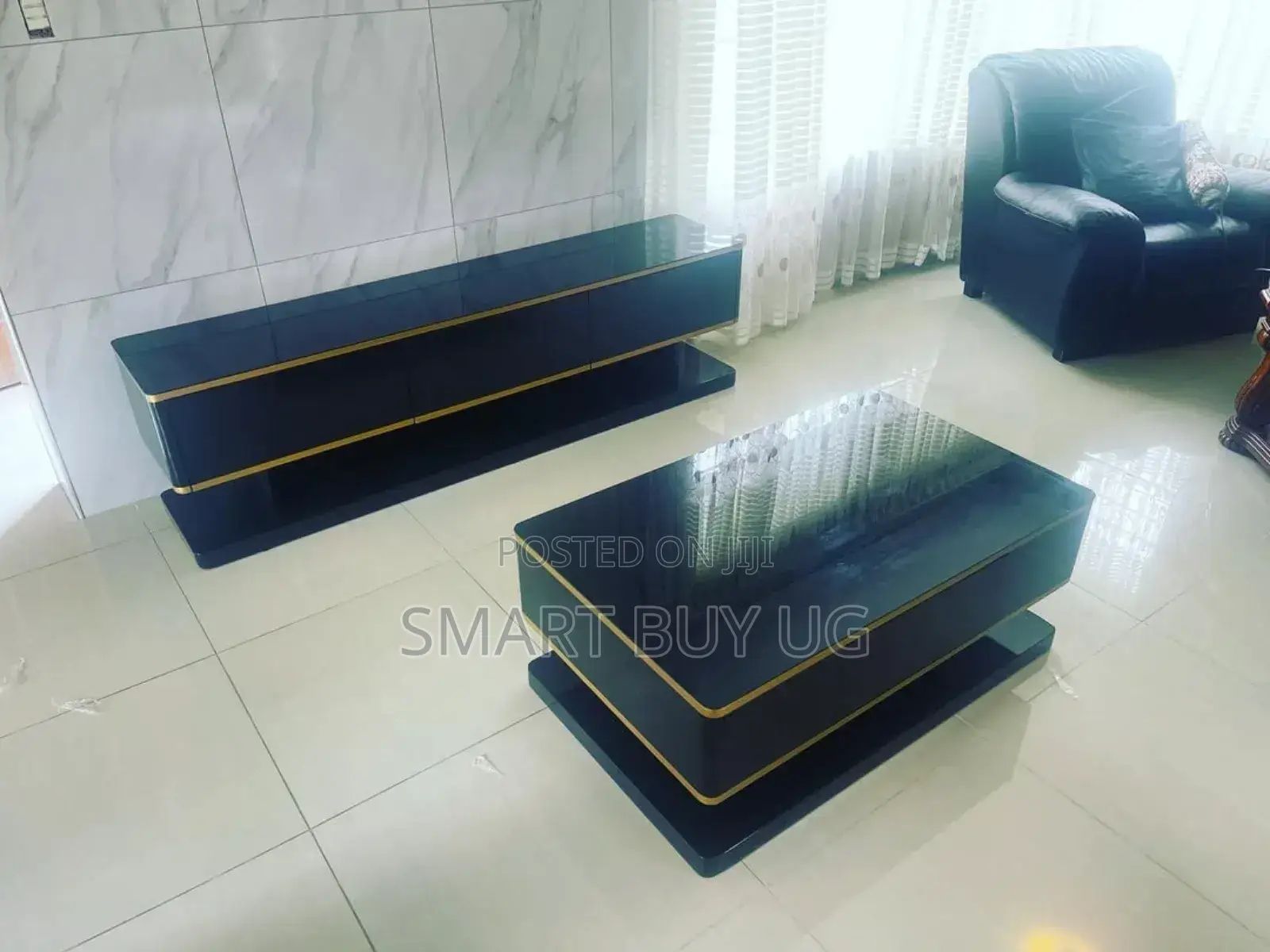 Centre Table Set and Tv Stand for Living Room Furniture