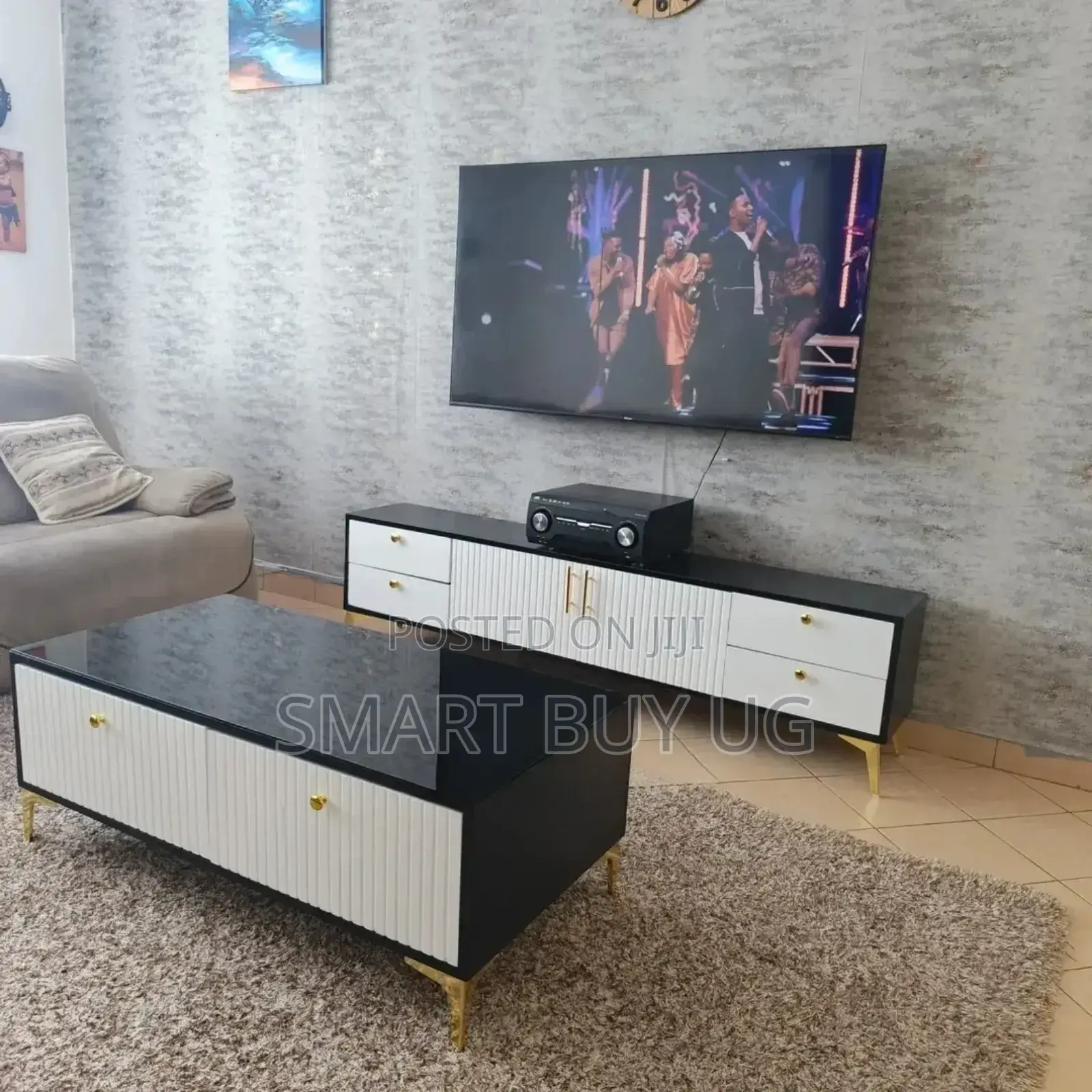 Tv Stand and Coffee/Center Table Table Set16