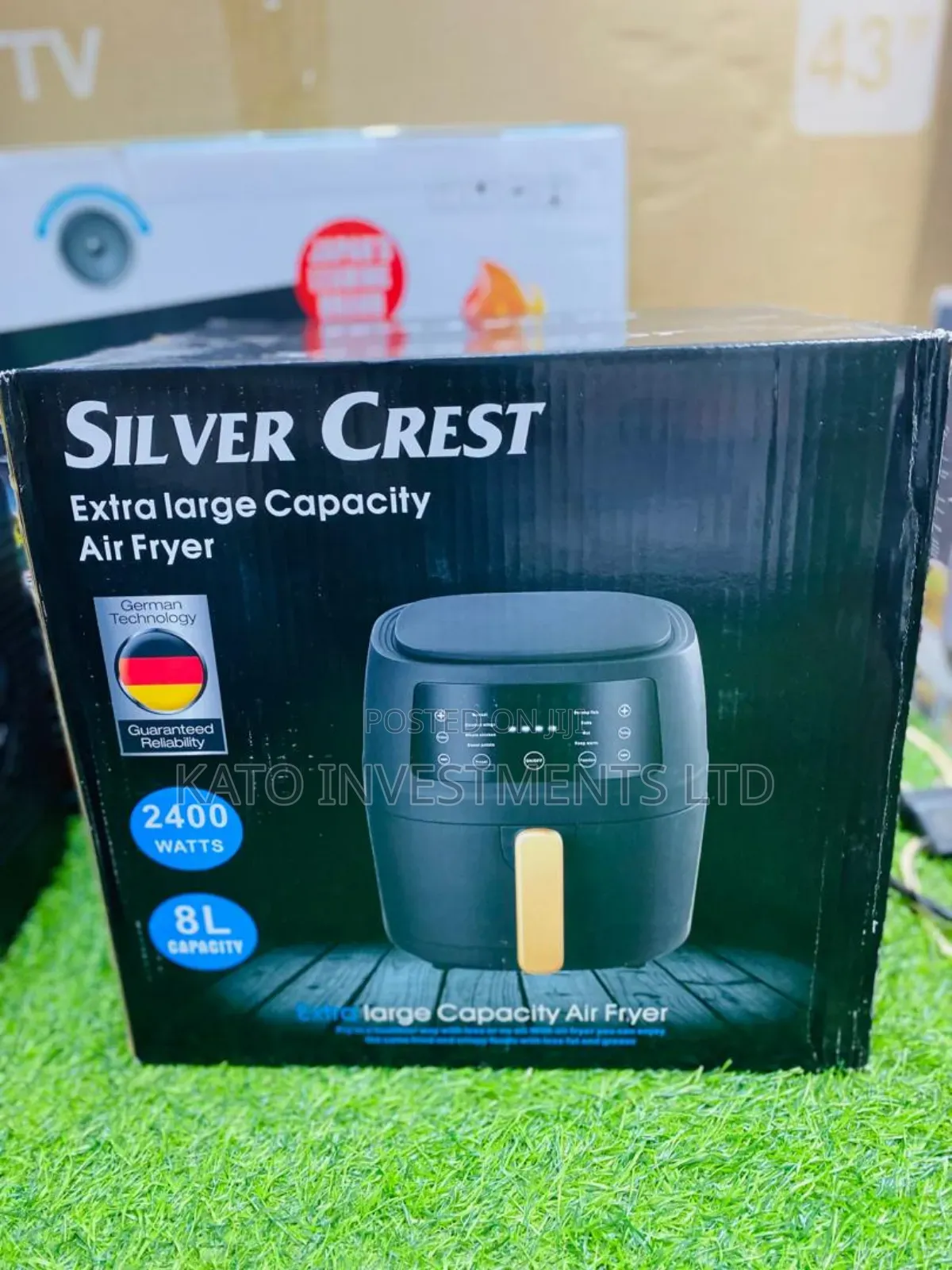 8 Litrs Silvercrest Airfryer Germany Technology