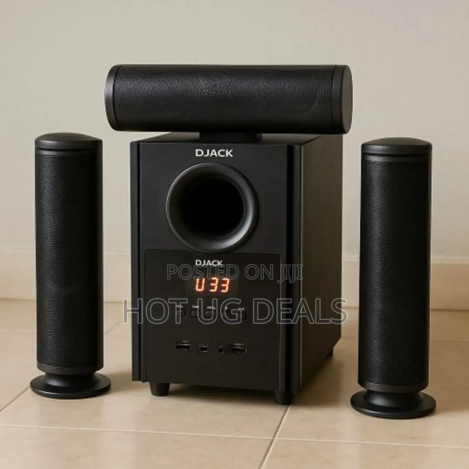 Djack Dj-903home Theater System Woofer – Black