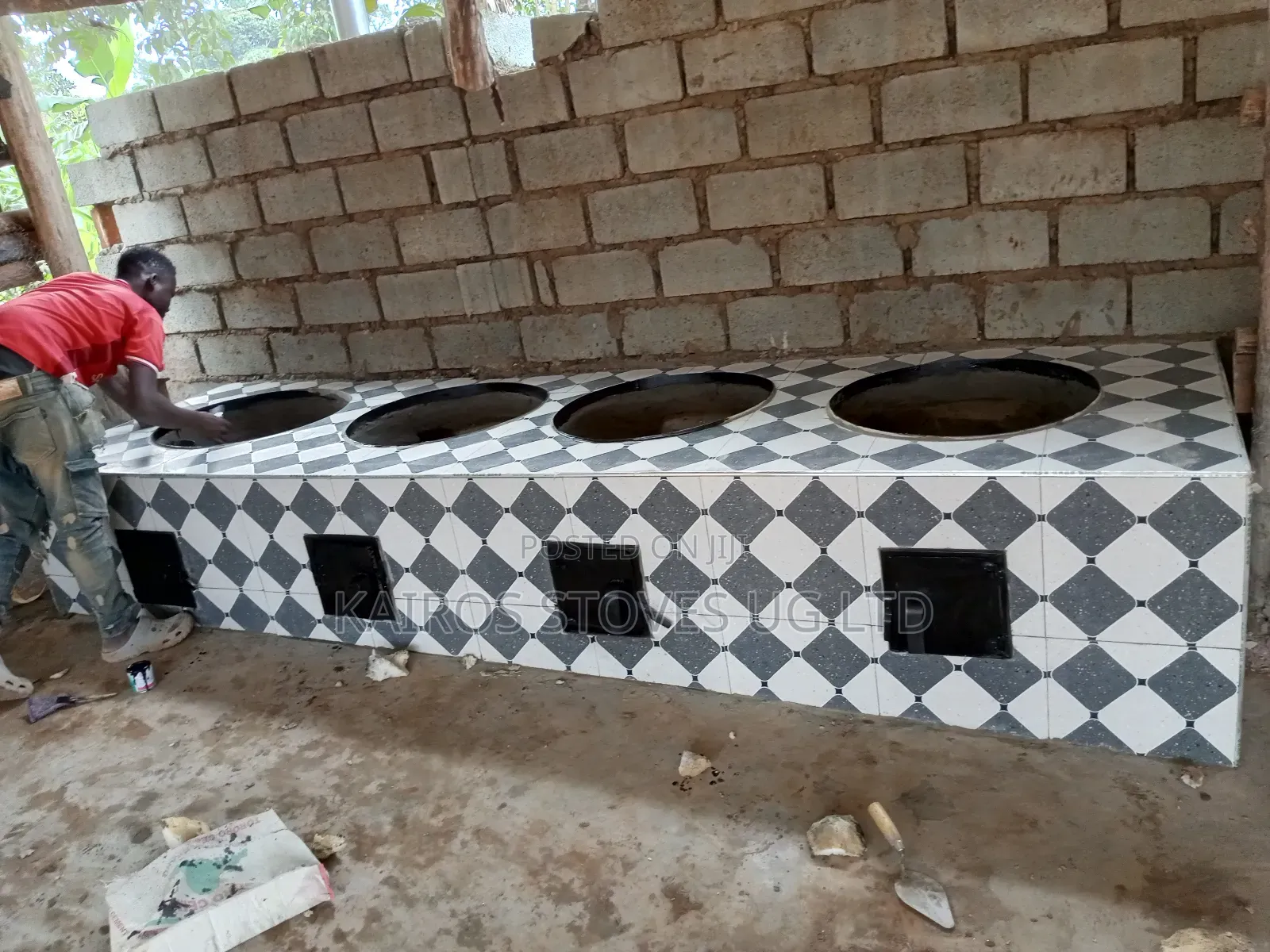 Commercial Firewood Saving Cooking Stove