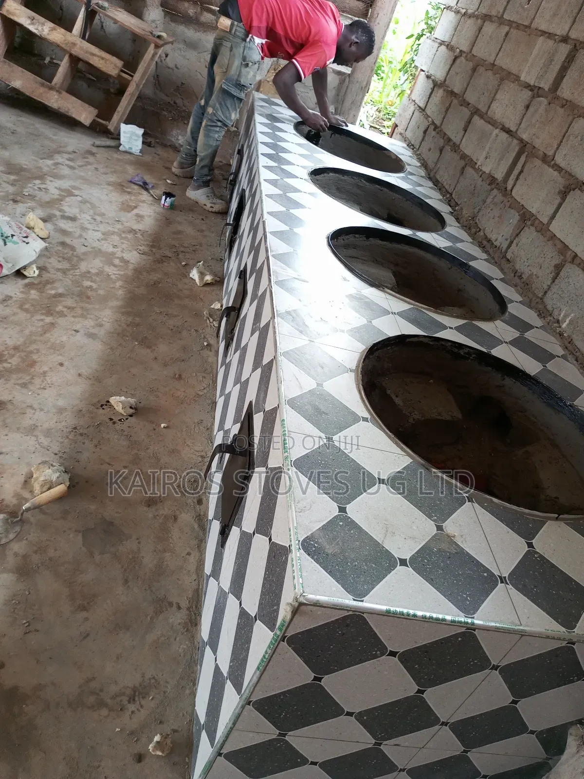 Commercial Firewood Saving Cooking Stove