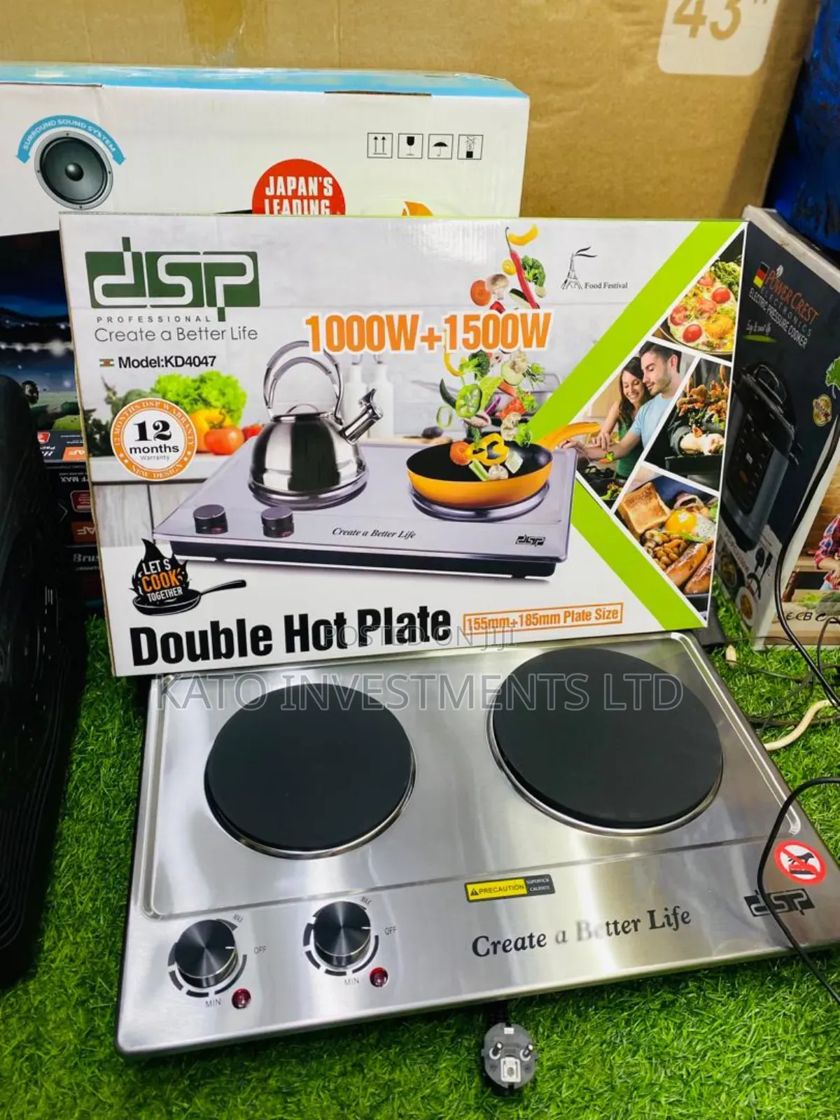 Dsp Original Large Double Hot Plate