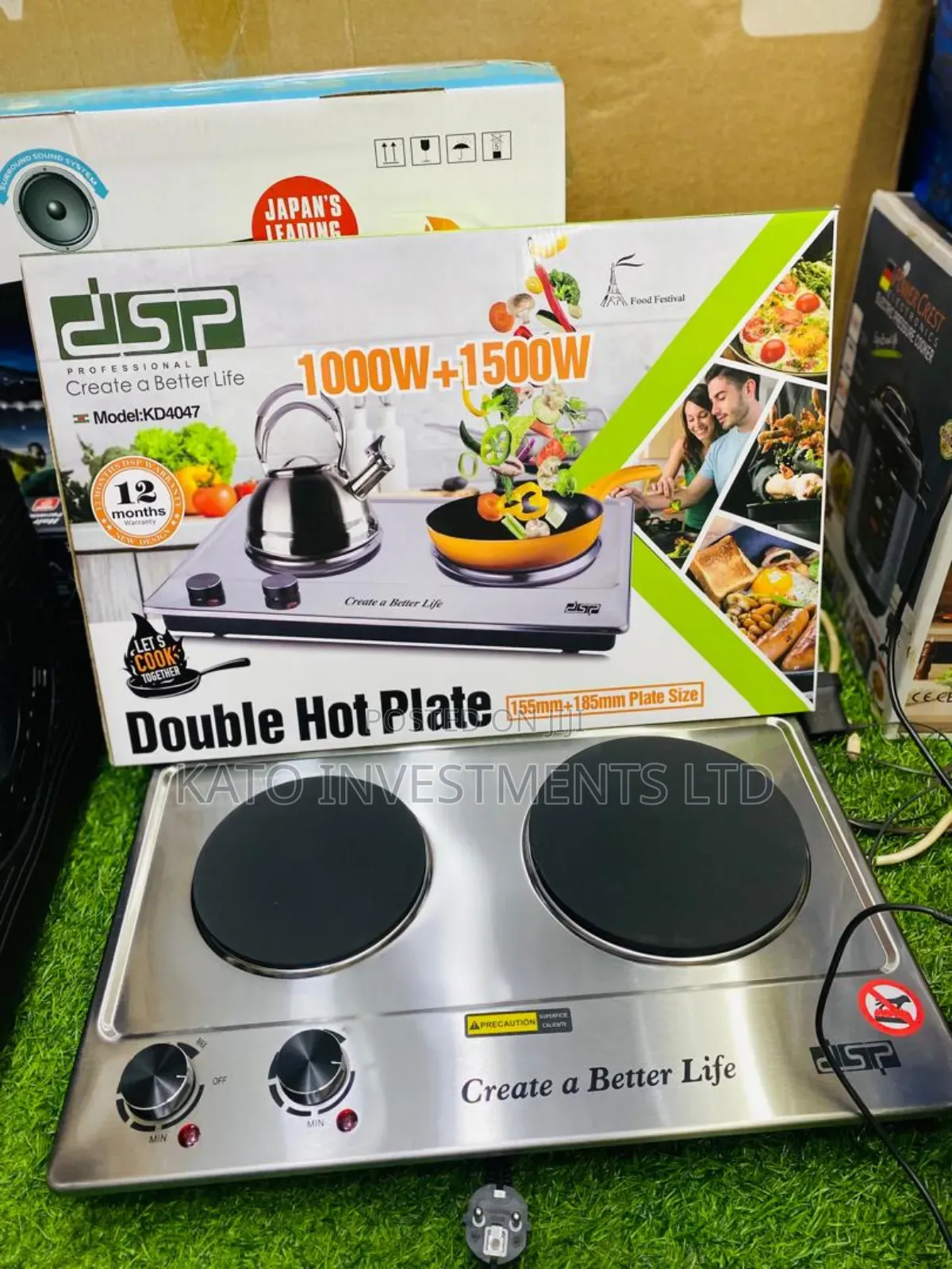Dsp Original Large Double Hot Plate